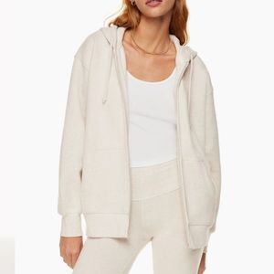 TNA Cozy Fleece Boyfriend Zip Hoodie - LAST CALL